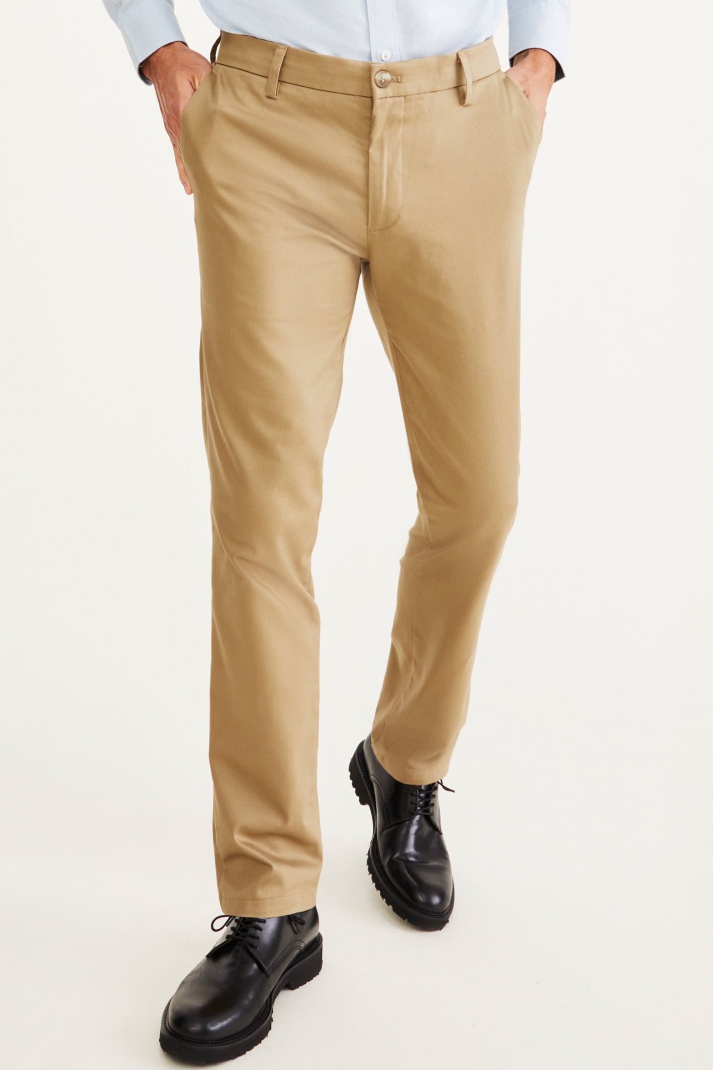 Buy Men Khaki Print Super Slim Fit Casual Trousers Online - 618221 | Peter  England